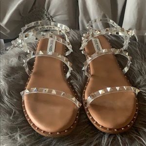 Steve Madden Travel Sandal Clear